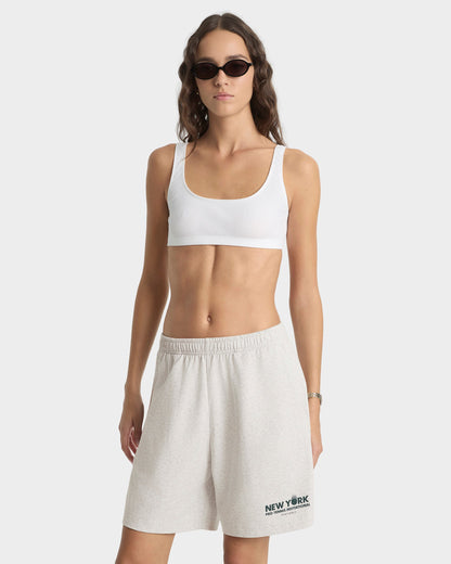 Pro Gym Short - Heather Gray/Forest