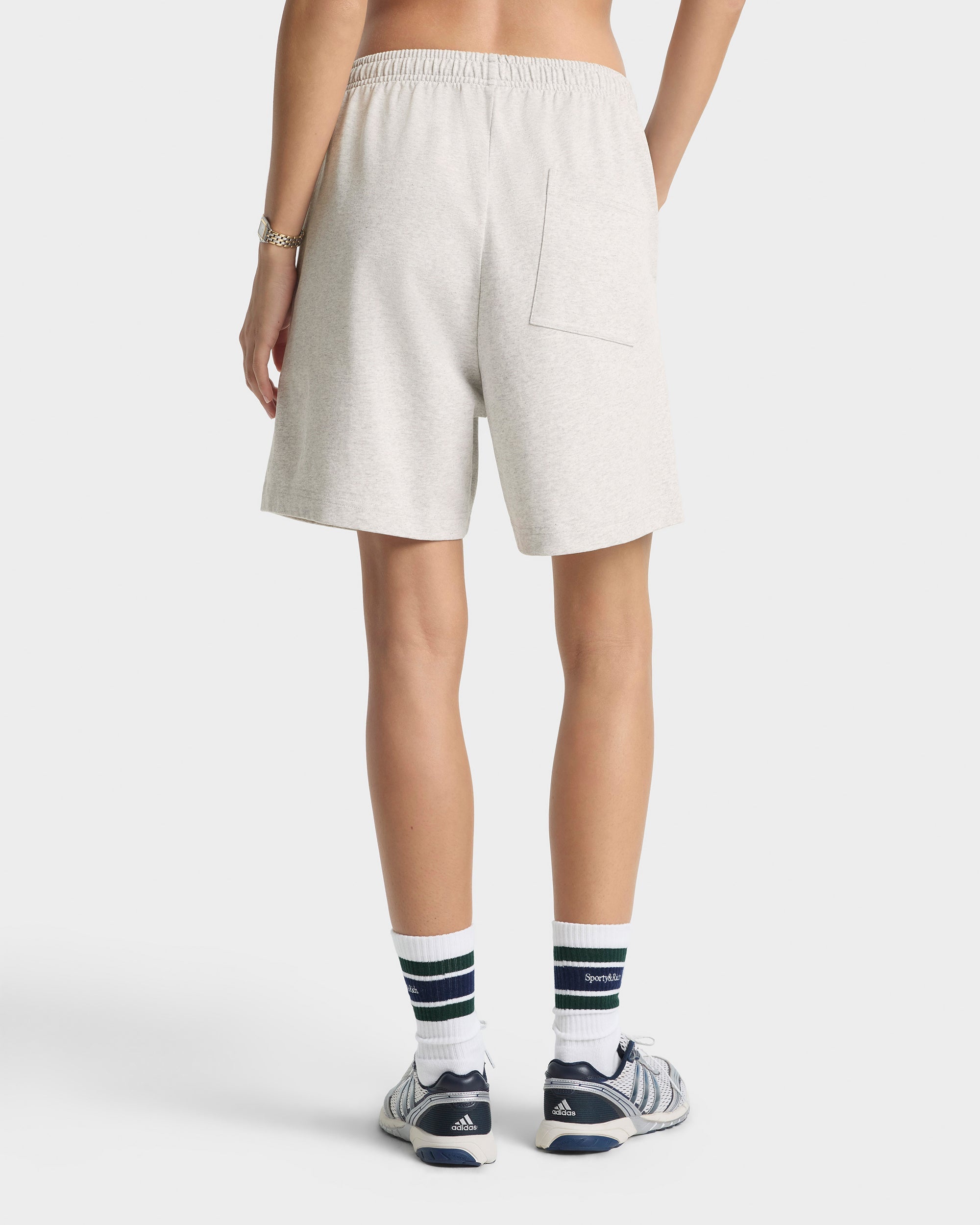Pro Gym Short - Heather Gray/Forest