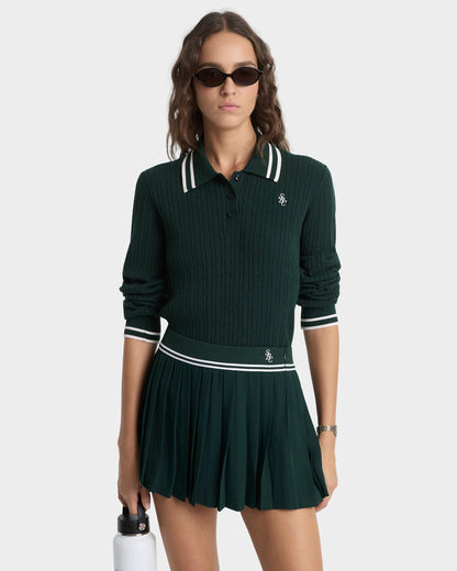SRC Abigail Skirt - Forest/Ecru