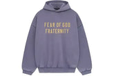 Fear of God Essentials Heavy Fleece Fullzip Hoodie Lavender