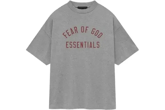 Fear of God Essentials Jersey Crewneck Tee Dark Heather