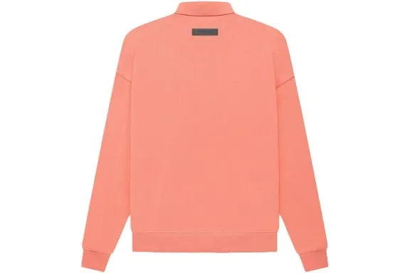 Essentials Long Sleeve Tee Coral