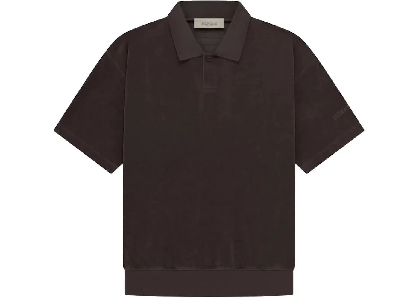 Fear of God Essentials SS Terry Polo 'Plum'