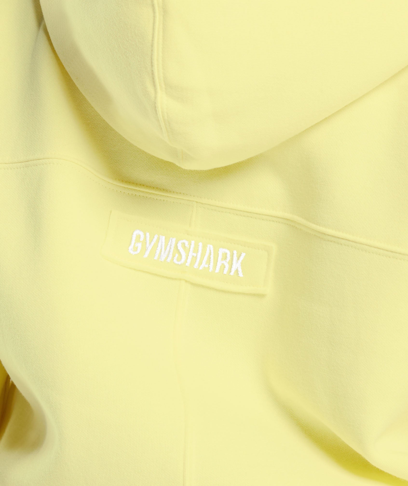 Gymshark Fleece Zip Hoodie - Refresh Yellow