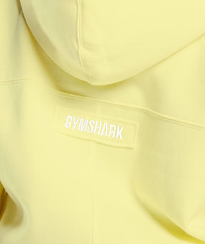 Gymshark Fleece Zip Hoodie - Refresh Yellow