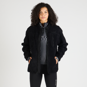 Iceland Fleece Jacket, Unisex - Black