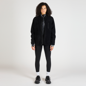 Iceland Fleece Jacket, Unisex - Black