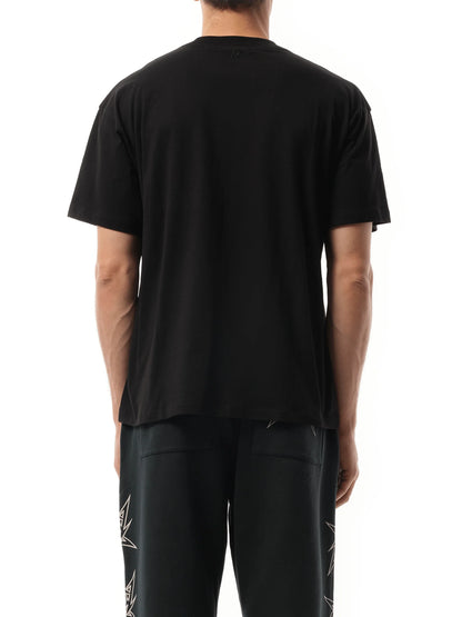 Initial Oversized T-Shirt in Black