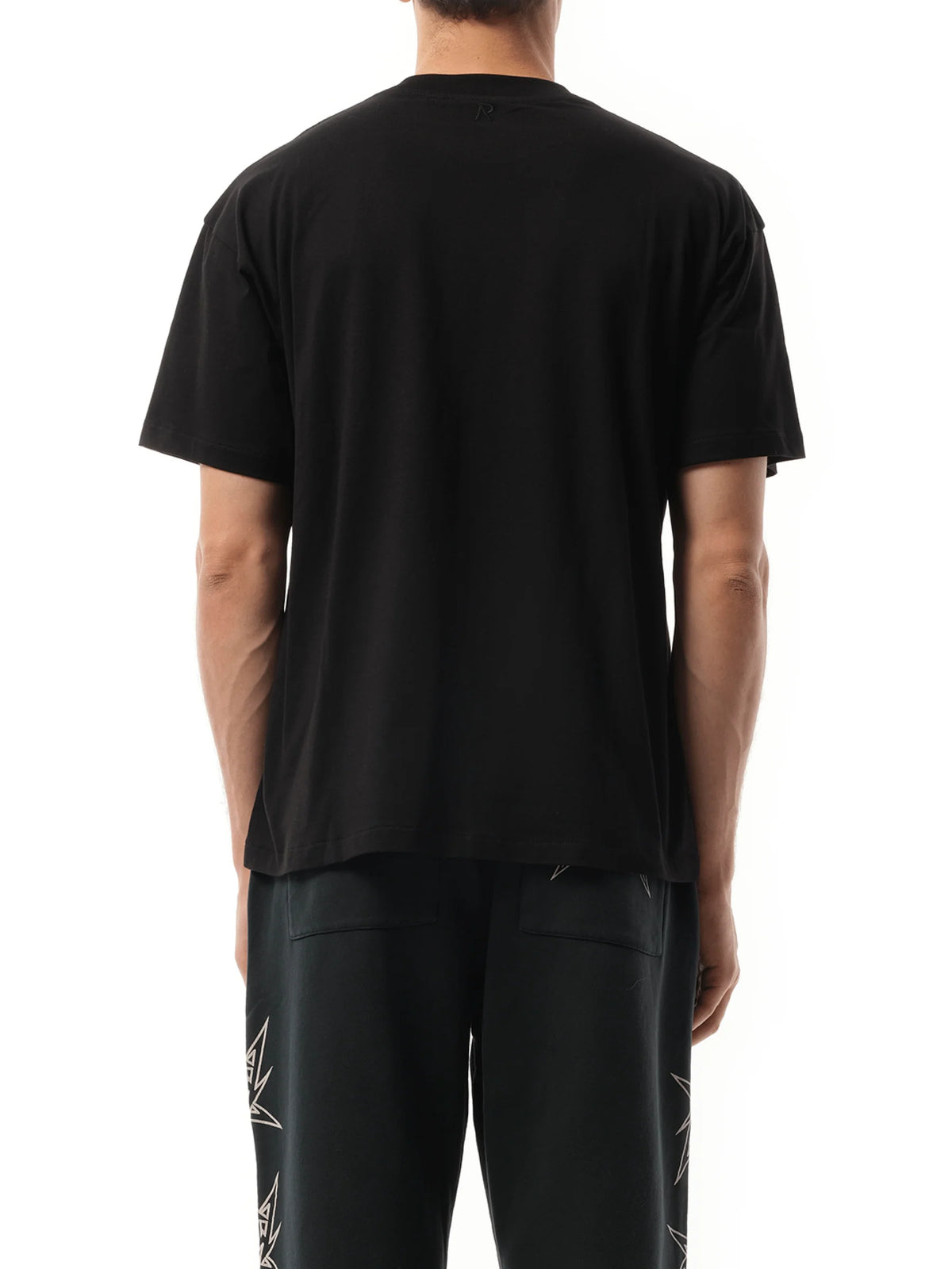 Initial Oversized T-Shirt in Black