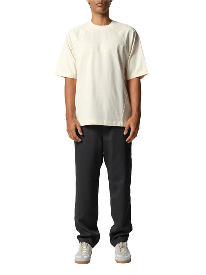 Le T-Shirt Typo in Light Beige