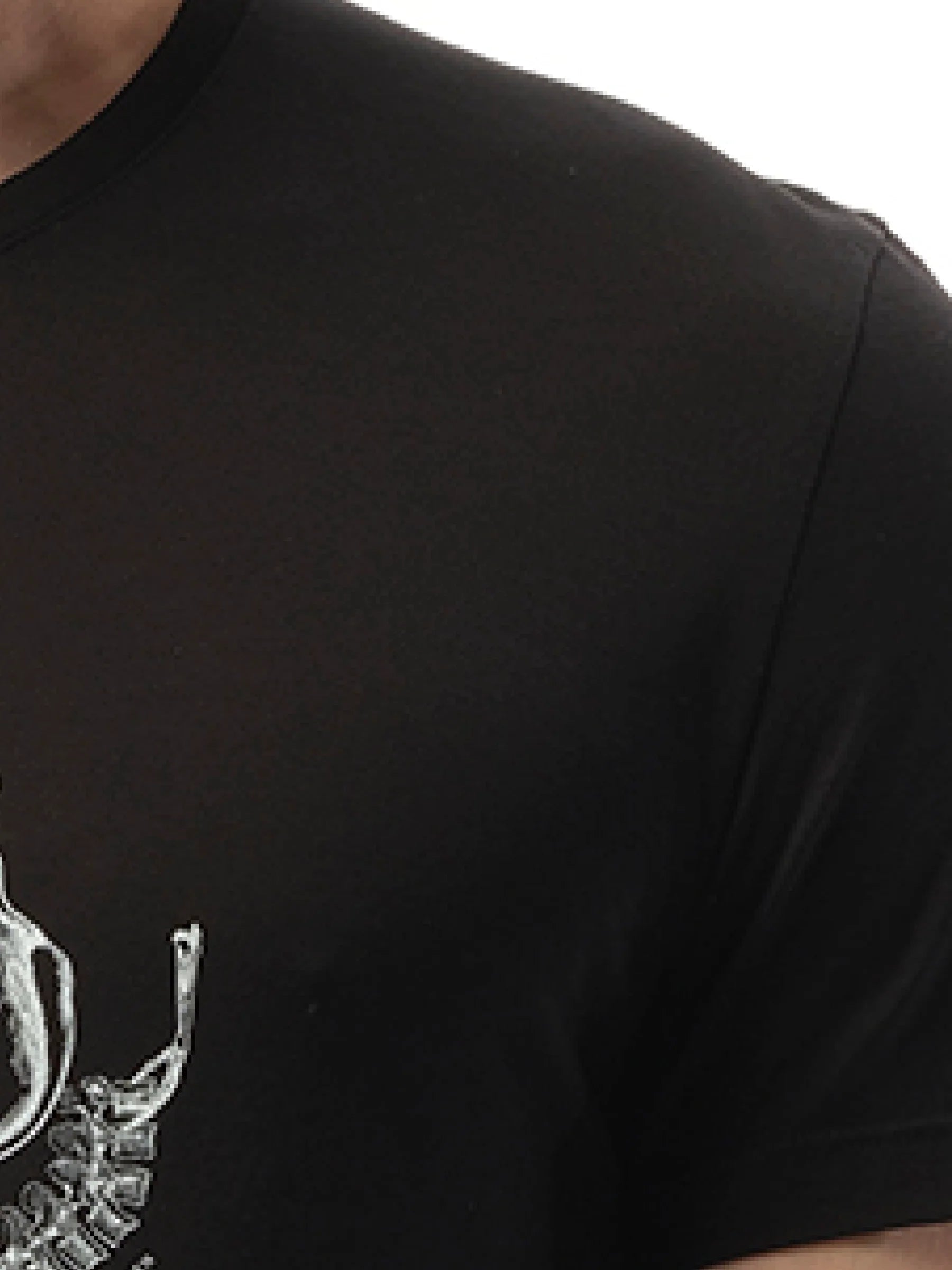 Skull Bones T-Shirt in Black