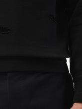 Shredded Sweatshirt in Black