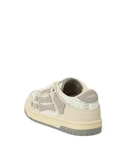 Amiri Low-Top Grey & Beige Sneakers