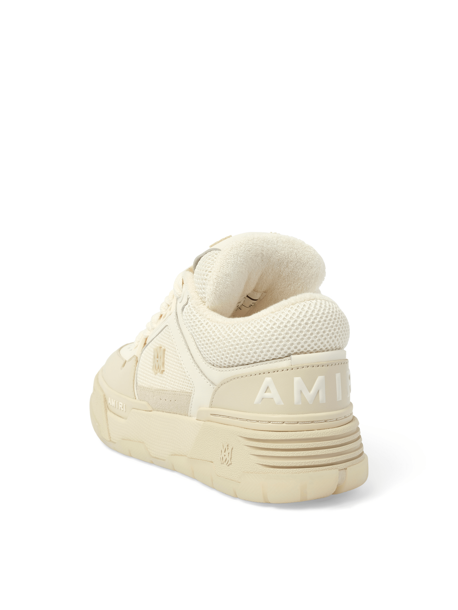 Amiri Low-Top Cream & Beige Mesh Sneakers