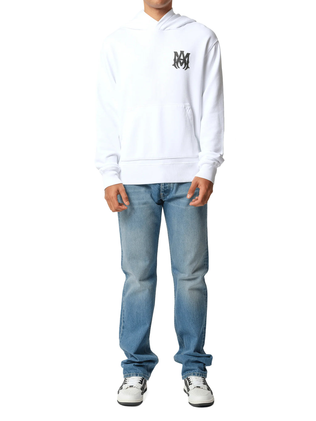 MA Core Logo Hoodie in White