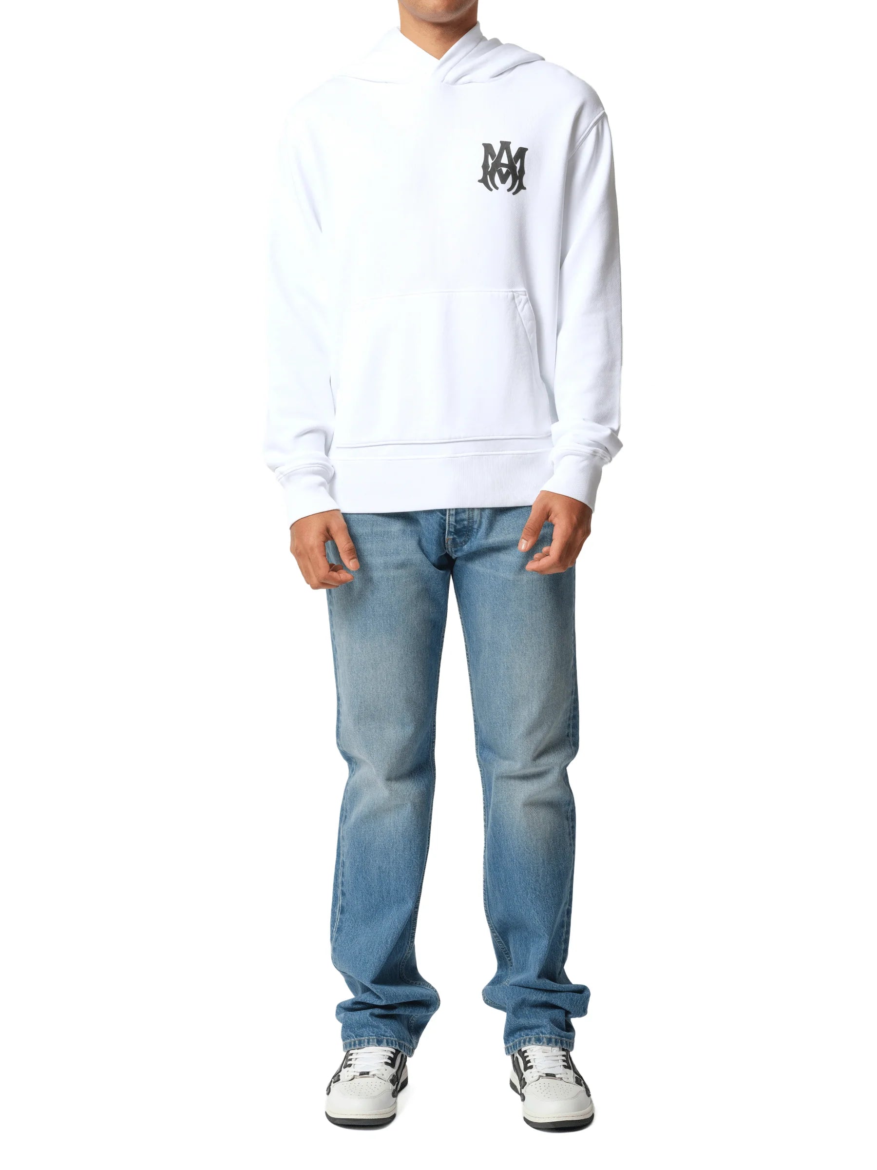 MA Core Logo Hoodie in White