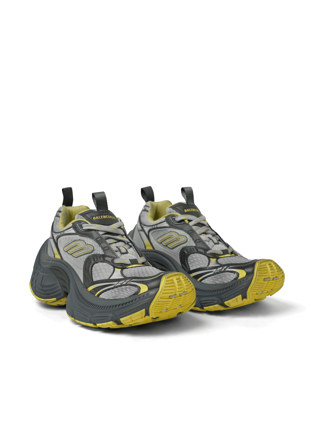 BALENCIAGA 10XL Sneaker in Grey/Yellow