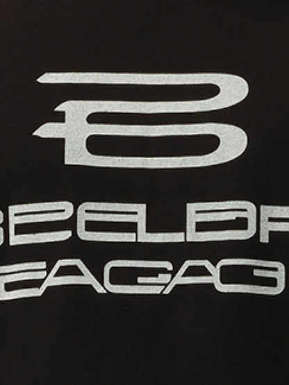 AI Generated Medium Fit T-Shirt in Black/White