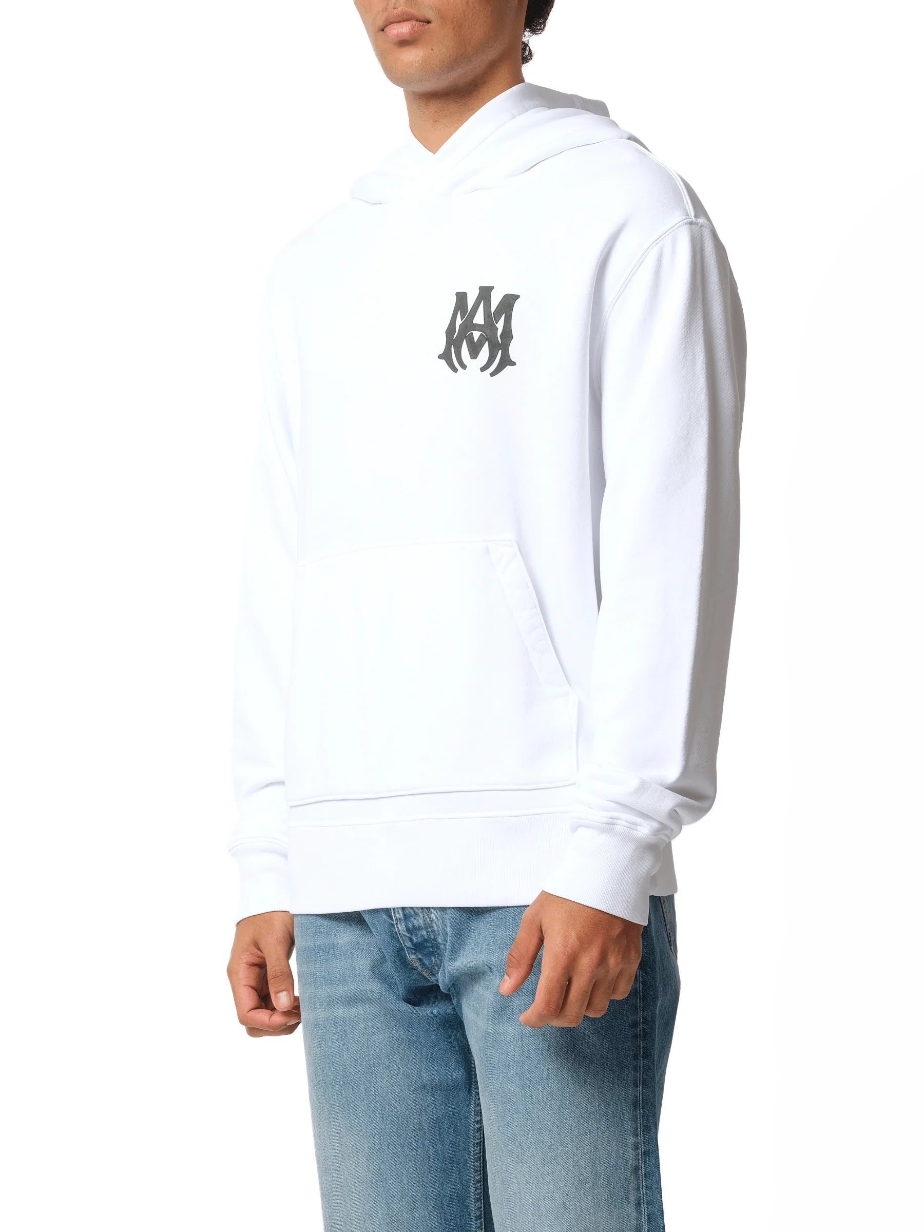 MA Core Logo Hoodie in White