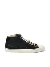 MAISON MARGIELA New Evolution Mid Top Sneaker in Black