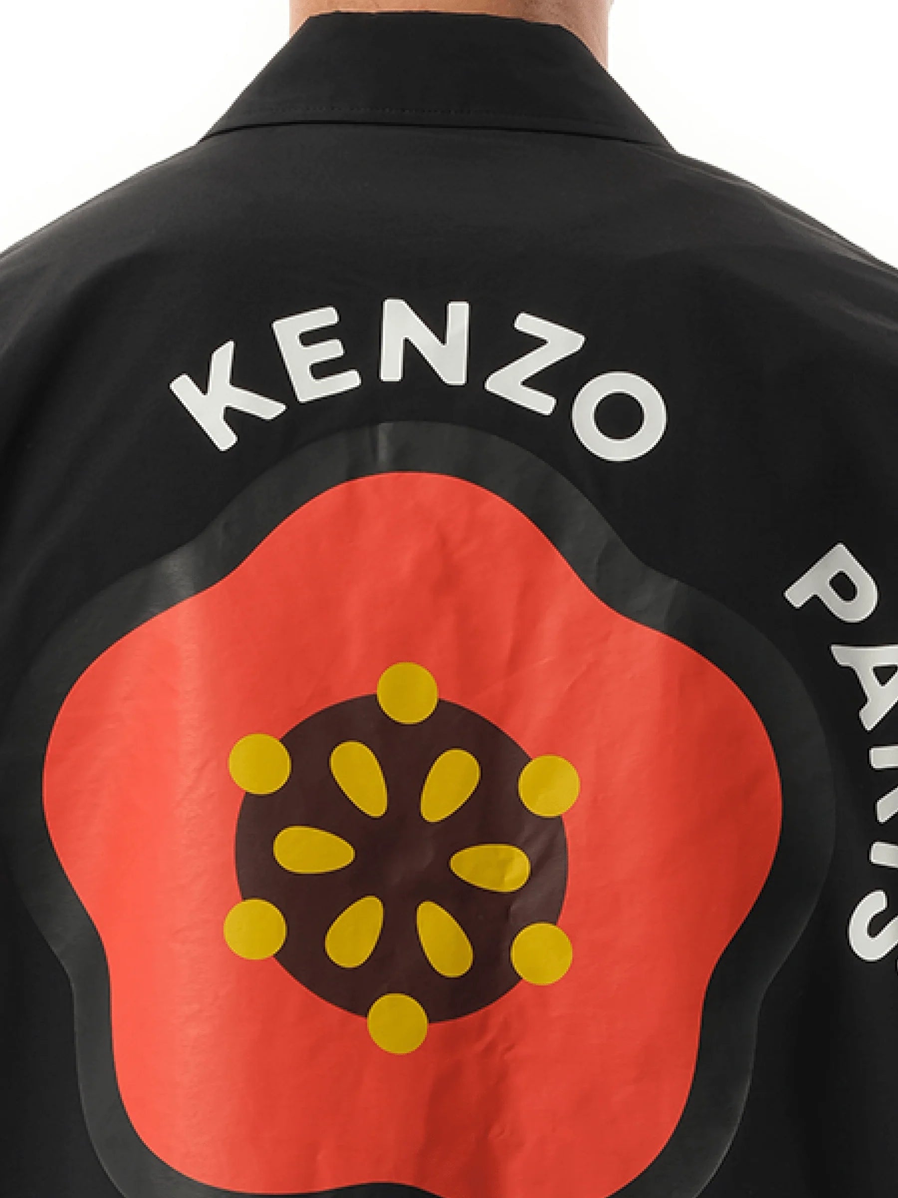 Kenzo Pop Light Coach Jacket in Black