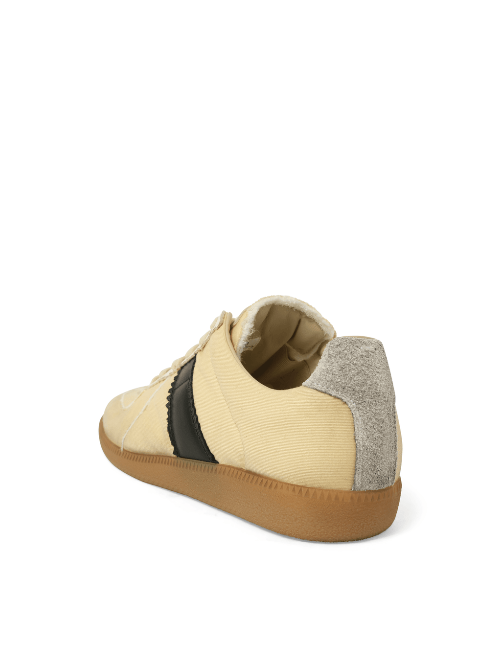 MAISON MARGIELA Replica Sneaker in Black/Yellow