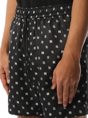 MA Paisley Shorts in Black