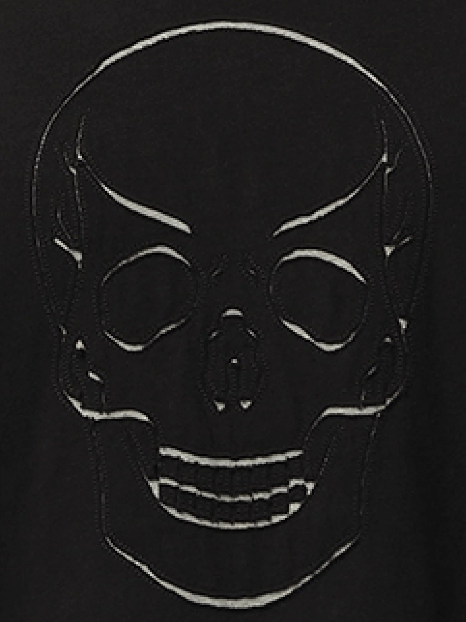 Skull T-Shirt in Black