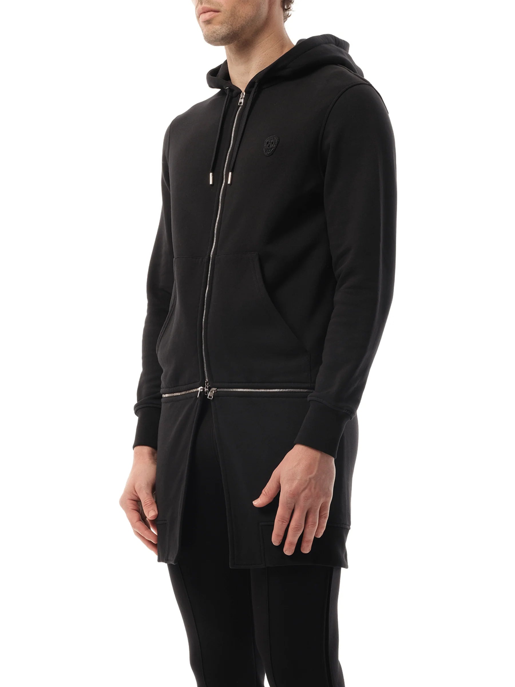 Zip Hoodie Black