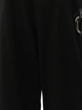 Low Crotch Trouser in Black