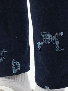 EMB Sweatpants in Blue