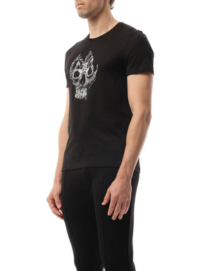 Skull Bones T-Shirt in Black