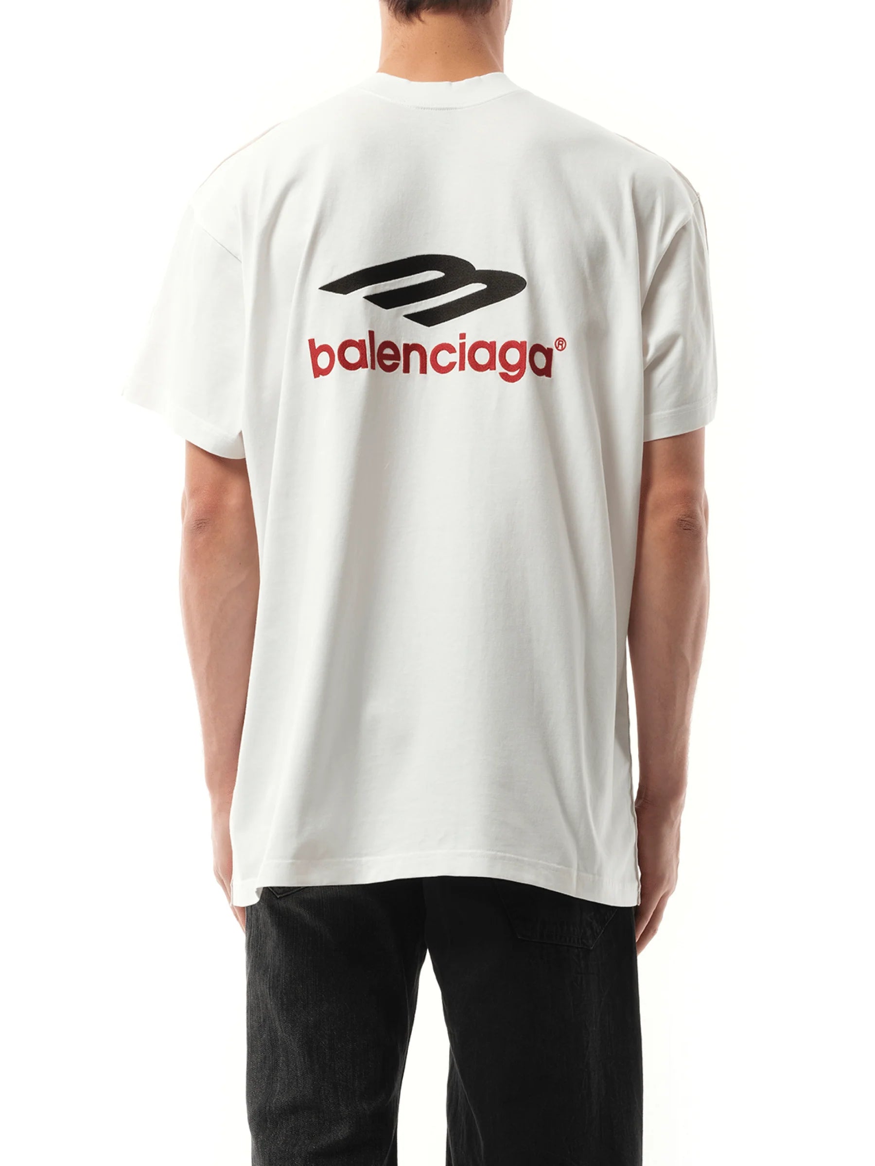 Hotline Double Front T-Shirt in White