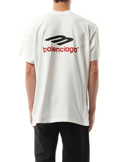 Hotline Double Front T-Shirt in White
