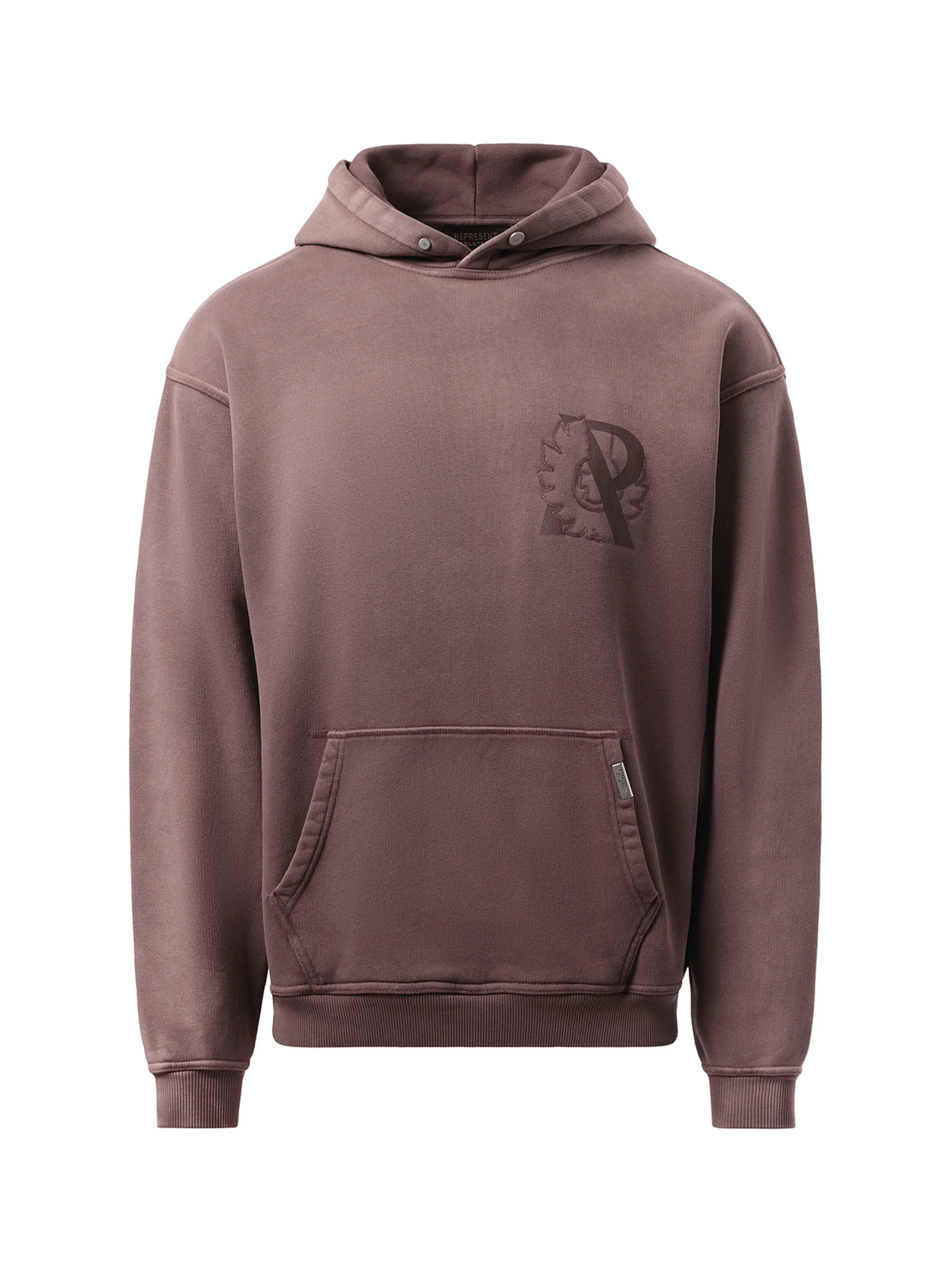 Represent X Belstaff Outline Phoenix Hoodie in Plum