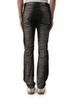 Denim Imprime Jeans in Black