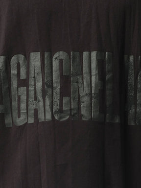 AGAICNELAB Oversized T-Shirt in Washed Black/Anthracite