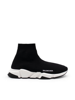 BALENCIAGA Speed Recycled Knit Sneaker in Black