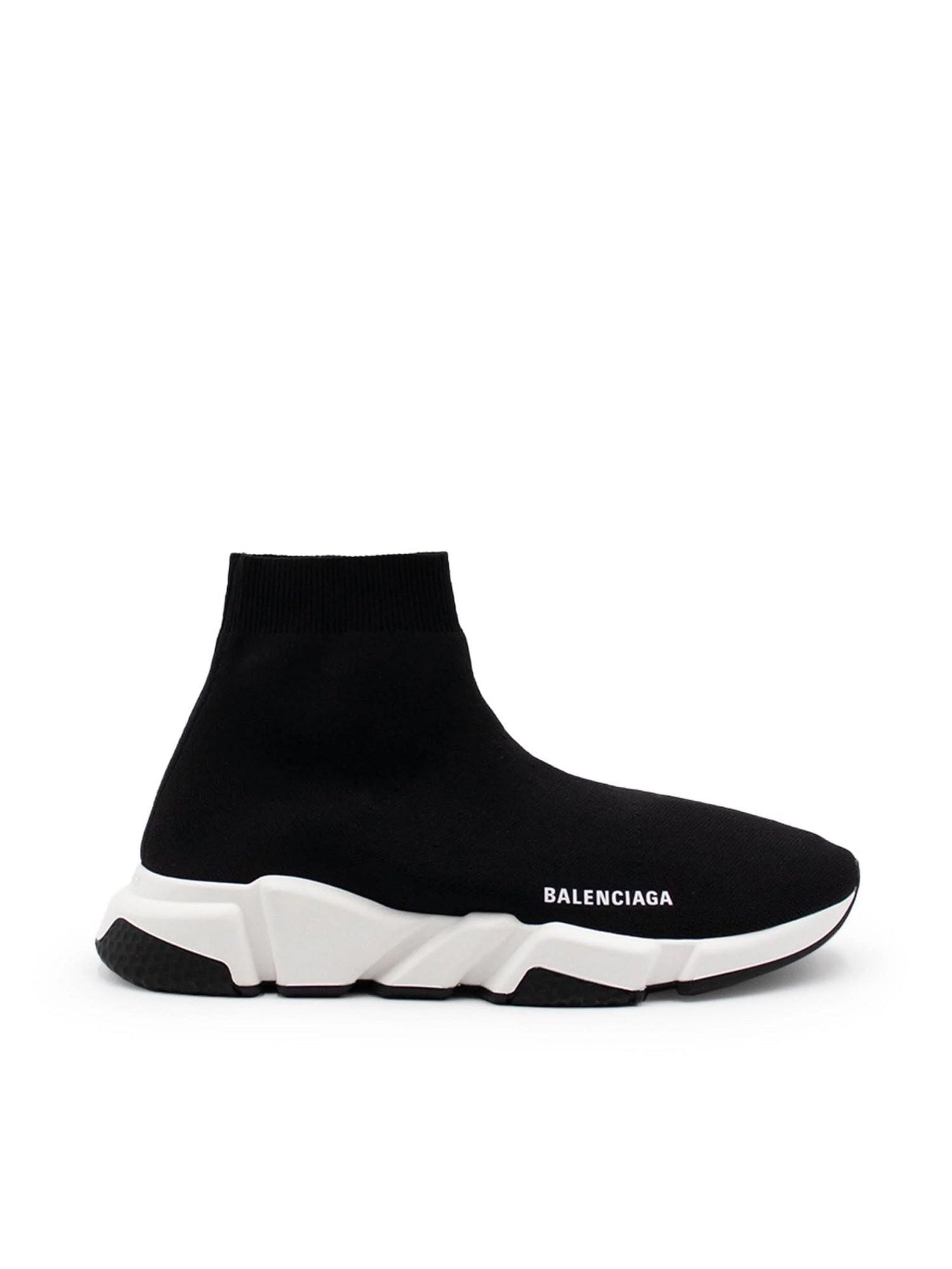 BALENCIAGA Speed Recycled Knit Sneaker in Black