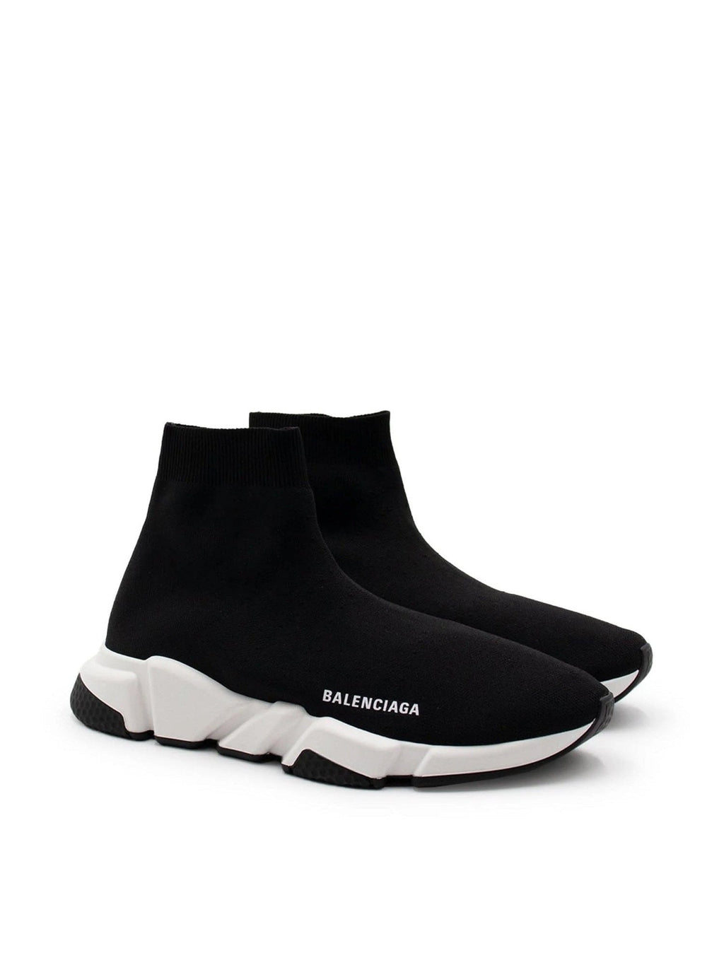 BALENCIAGA Speed Recycled Knit Sneaker in Black