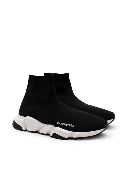 BALENCIAGA Speed Recycled Knit Sneaker in Black