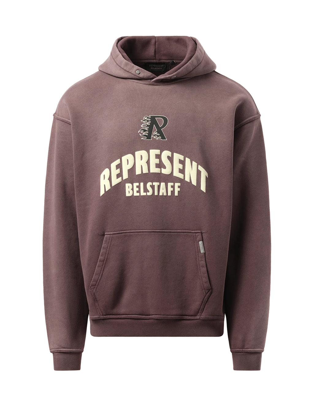 Represent X Belstaff Flame Phoenix Hoodie in Plum