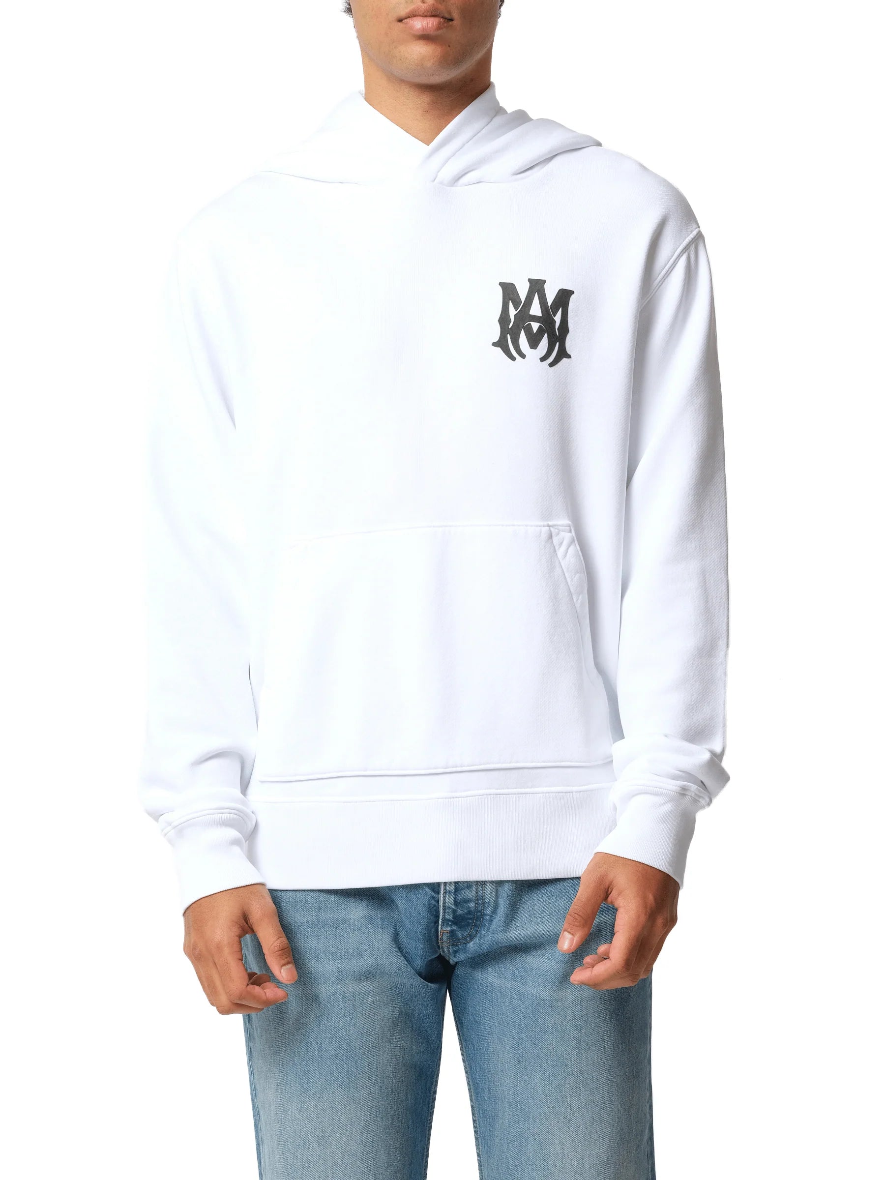 MA Core Logo Hoodie in White