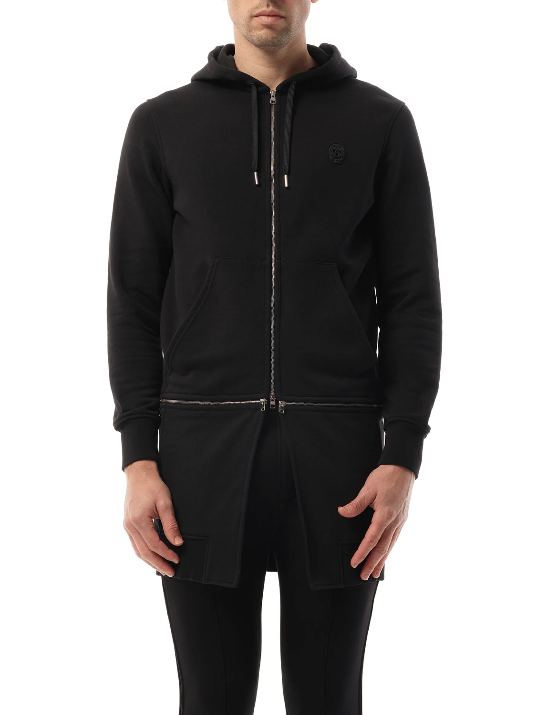 Zip Hoodie Black