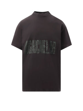 AGAICNELAB Oversized T-Shirt in Washed Black/Anthracite