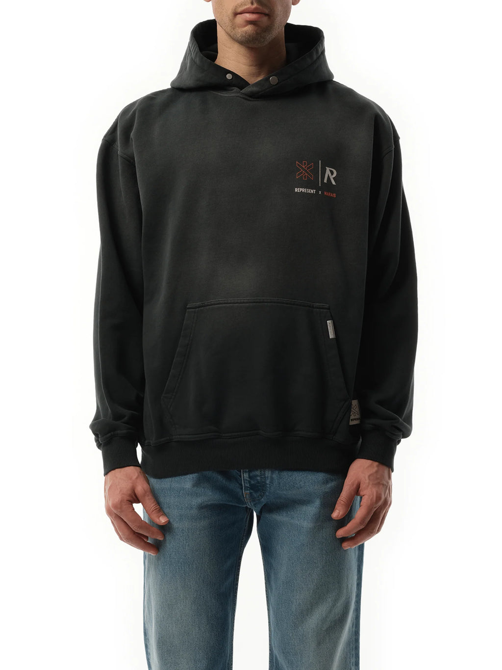 Represent x Marais Logo Lock Up Hoodie