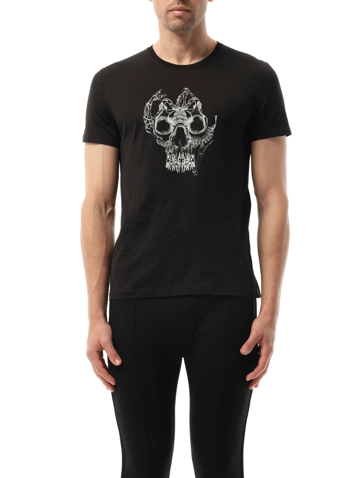 Skull Bones T-Shirt in Black
