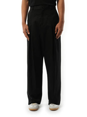 Low Crotch Trouser in Black