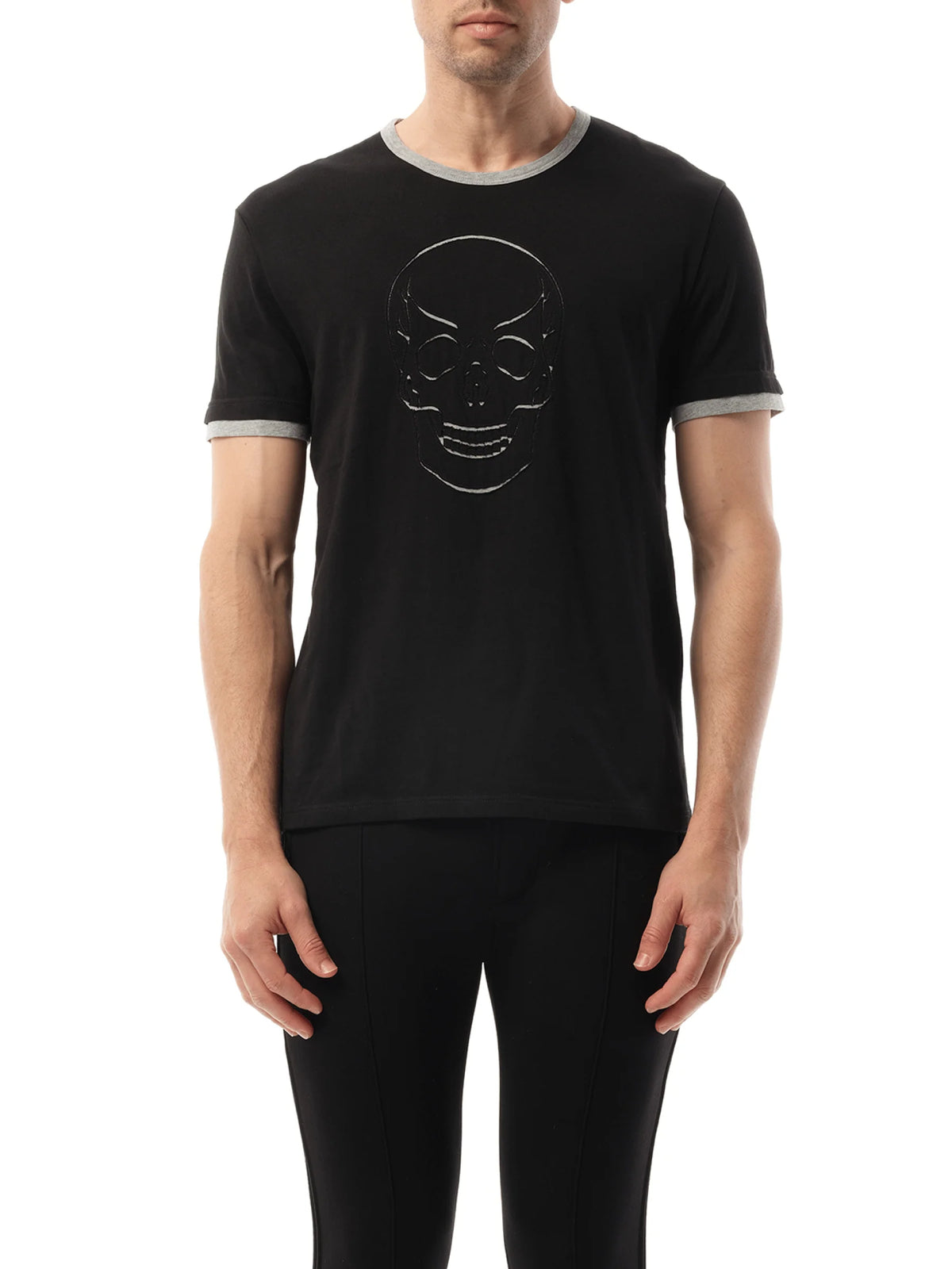 Skull T-Shirt in Black