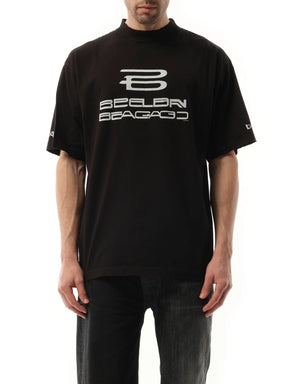 AI Generated Medium Fit T-Shirt in Black/White